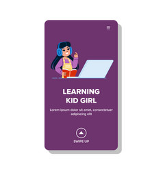 Learning Kid Girl