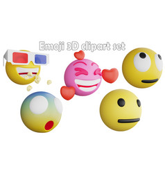 Emoji Clipart Element 3d Render