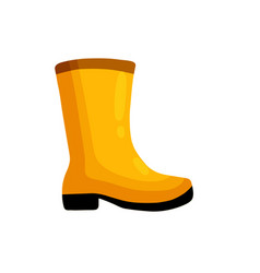 Rubber Yellow Boot Waterproof Rain Shoes