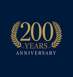 200 Anniversary Royal Logo