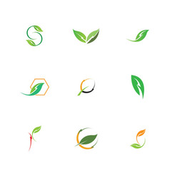 Eco Energy Logo Template Icon