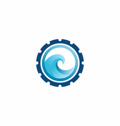 Gear Wave Logo Image