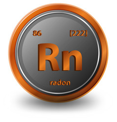 Radon Chemical Element Chemical Symbol