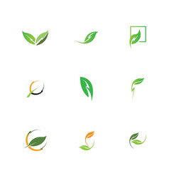 Eco Energy Logo Template Icon