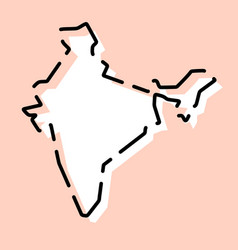 India Simplified Map