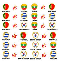 Portugal Vs Ghana Uruguay South Korea Trans