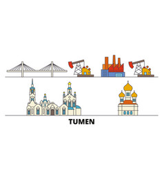 Russia Tumen Flat Landmarks