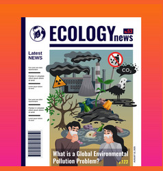 Pollution Ecology Magazine Cover