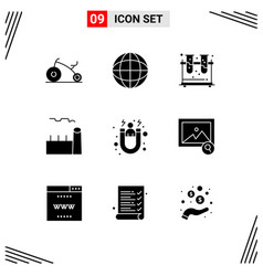 Set 9 Commercial Solid Glyphs Pack