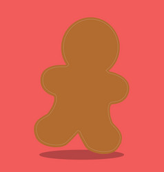 Gingerbread Cookie Red Plain 07