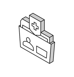 Maintaining Health Isometric Icon