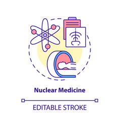 Nuclear Medicine Concept Icon