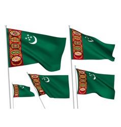 Flags Of Turkmenistan