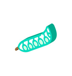 Pea Plant Healthy Isometric Icon