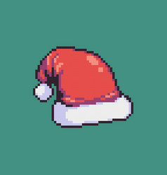 Pixel Art Christmas Hat