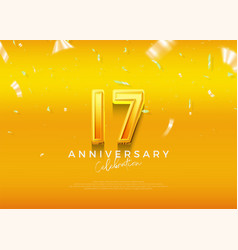 Simple And Elegant Design 17th Anniversary