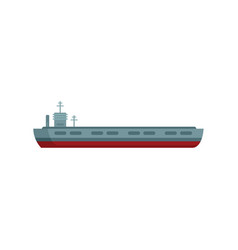 Flight Aircraft Carrier Icon Flat Navy