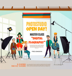 Photo Studio Ad Poster