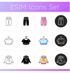 Comfry Loungewear Icons Set