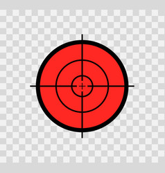 Crosshair And Target For Sniper Sight Icon