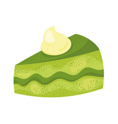 Green Cake Pastry Product