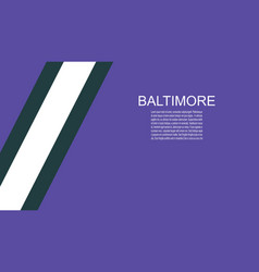 Baltimore Ravens American Football Team Uniform