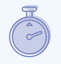 Icon Timer Related To Laundry Symbol Two Tone