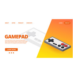 Web Template With A Gamepad