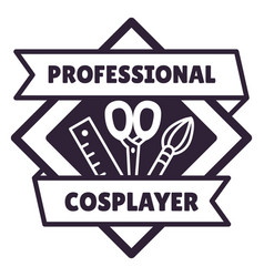 Professional Cosplayer Badge