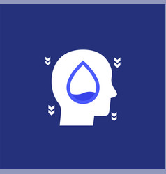 Dehydration Low Body Water Icon