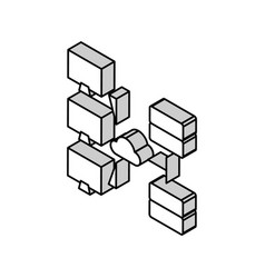 Network Configuration Repair Computer Isometric