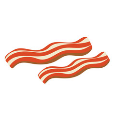 Simple Bacon Icon Flat