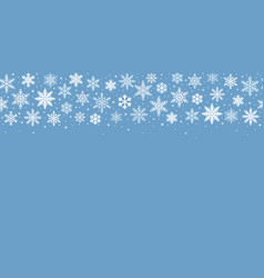 Blue Snowflake Background Snow Confetti Wallpaper