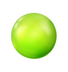 Light Green Sphere Polished Ball Mock Up