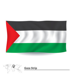 Flag Of Gaza Strip