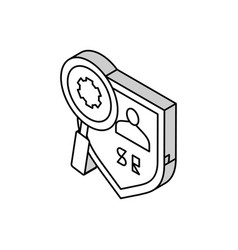 Health Safety Environment Isometric Icon