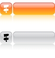 road arrows square button vector image
