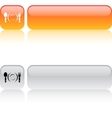dinner square button vector image