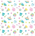 baby toy pattern vector image