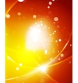 orange abstract background vector image