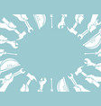 concept of repair and construction works vector image vector image