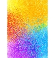 bright sprayed paint rainbow colors abstract vector image