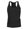 tank top or singlet vector image