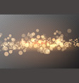 abstract blurred light element bokeh lights vector image vector image