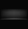 luxury black abstract background vector image