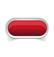 empty red button vector image
