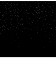 abstract gold dust glitter star wave vector image vector image