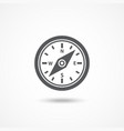 compass icon vector image