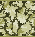 seamless military camouflage vector image