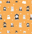 cute french bulldog puppy in halloween costume vector image
